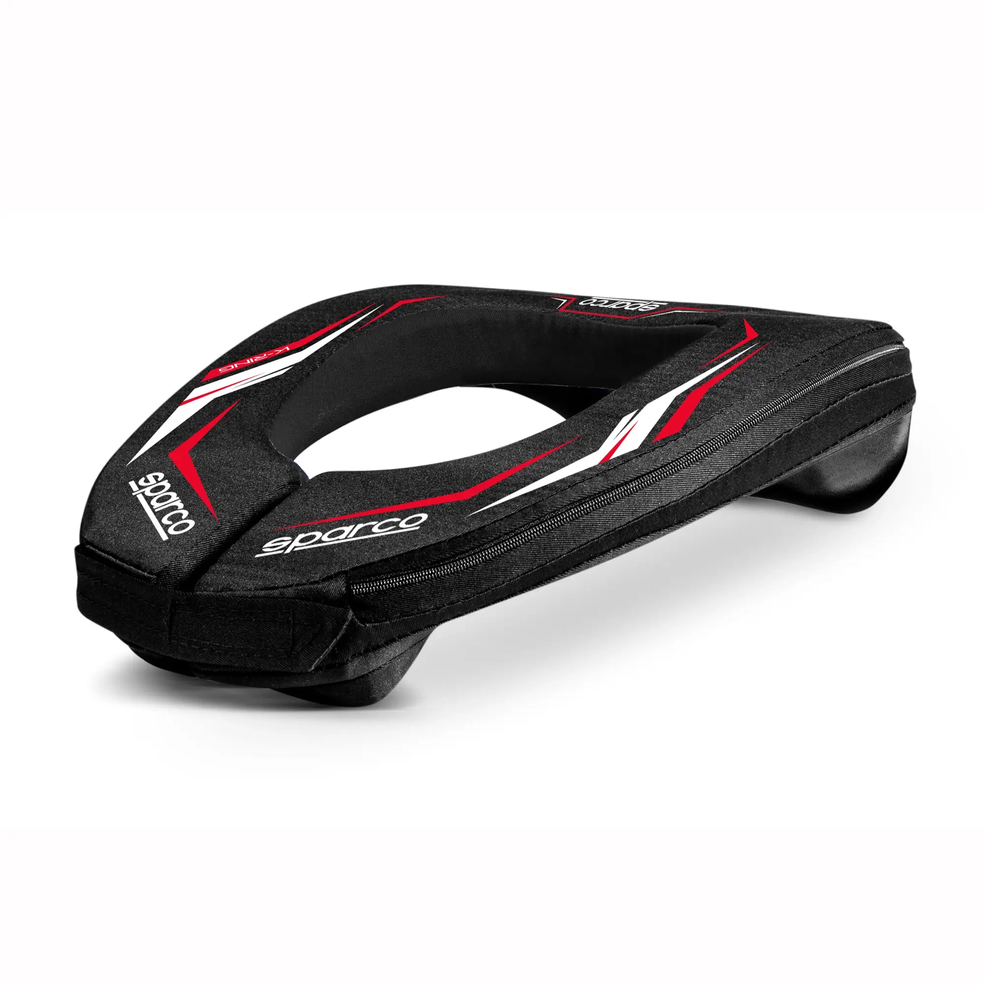 Niskasuoja Sparco K-Ring Musta/Punainen