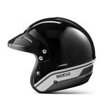 Kypärä Sparco J-PRO (ECE 22.06) Musta/Harmaa