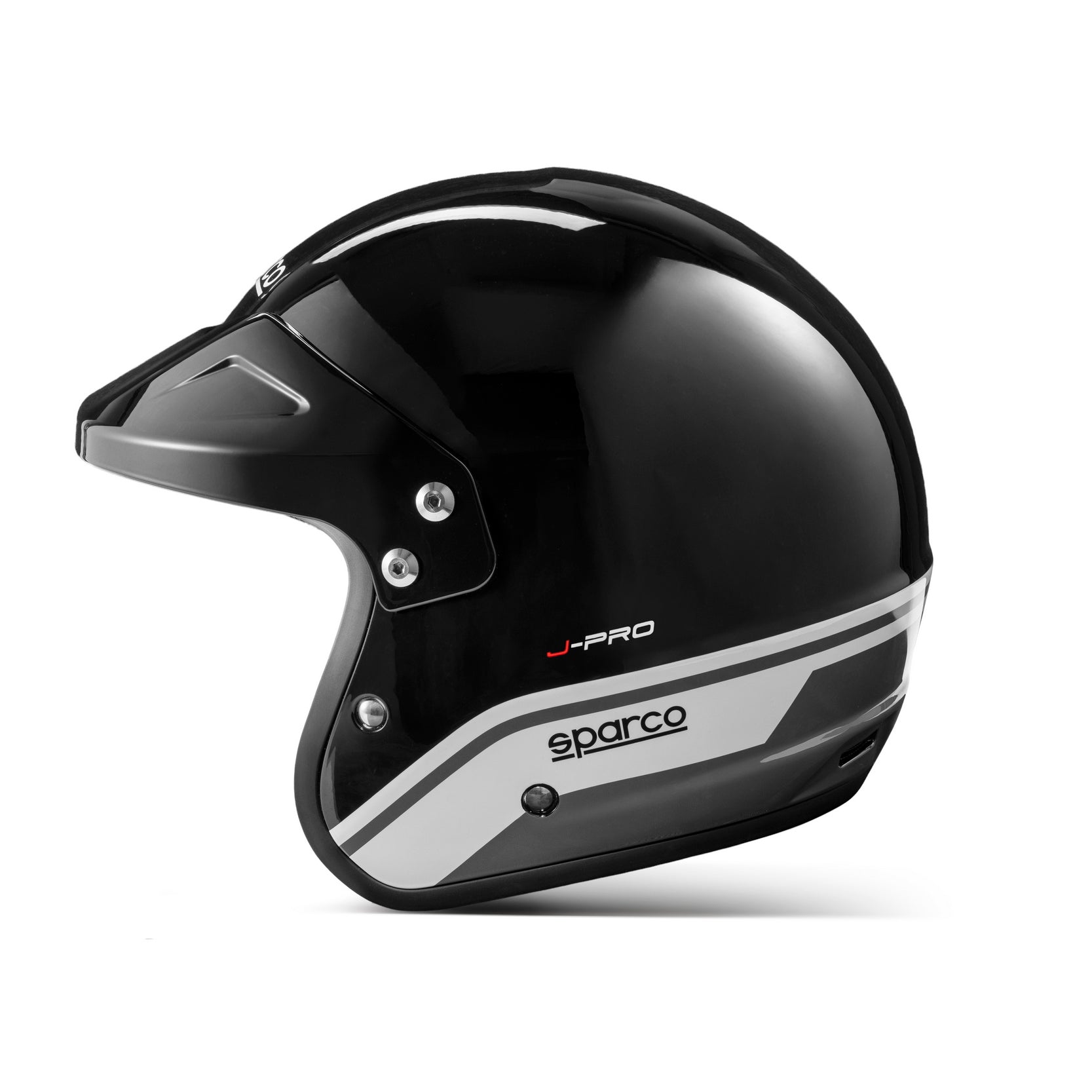 Kypärä Sparco J-PRO (ECE 22.06) Musta/Harmaa