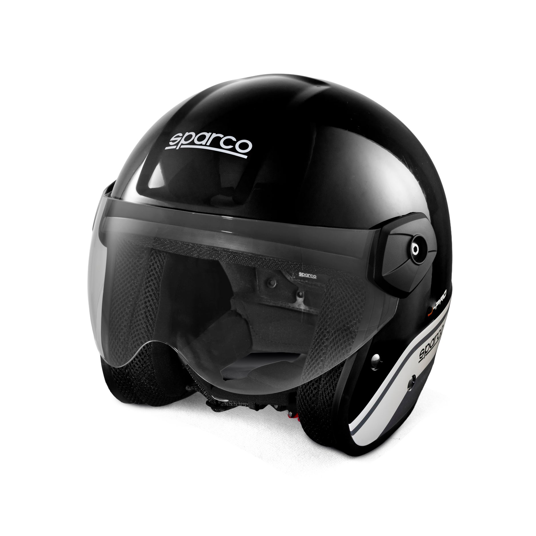 Kypärä Sparco J-PRO (ECE 22.06) Musta/Harmaa
