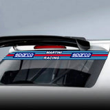 Rear Window Banner Martini Racing