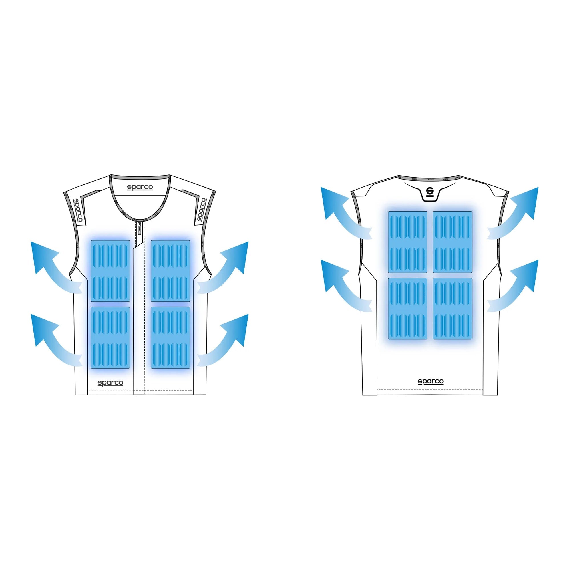 Sparco Ice-Vest Kylväst