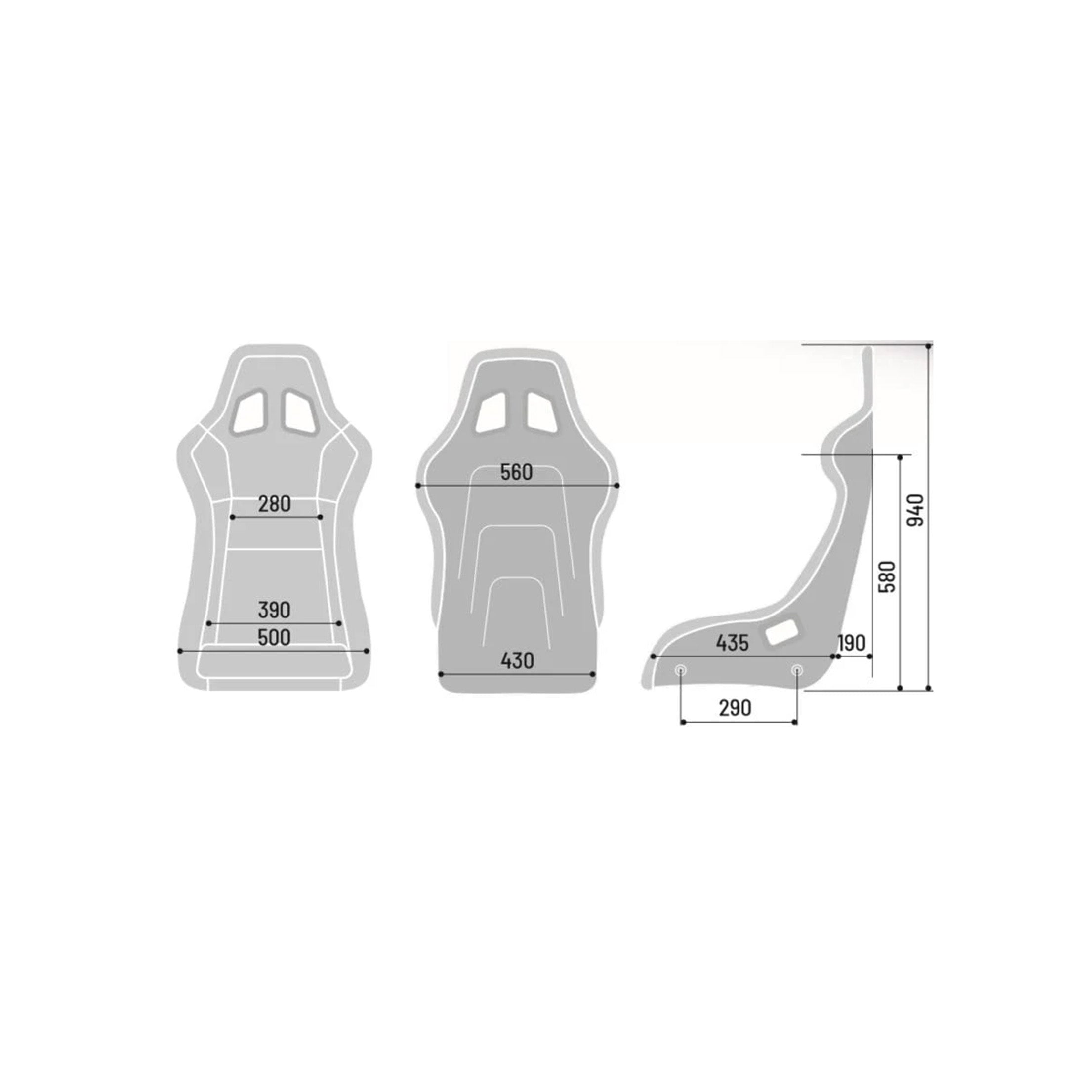 Stol Sparco QRT-R SKY Konstläder