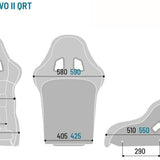Stol Sparco EVO II / L QRT