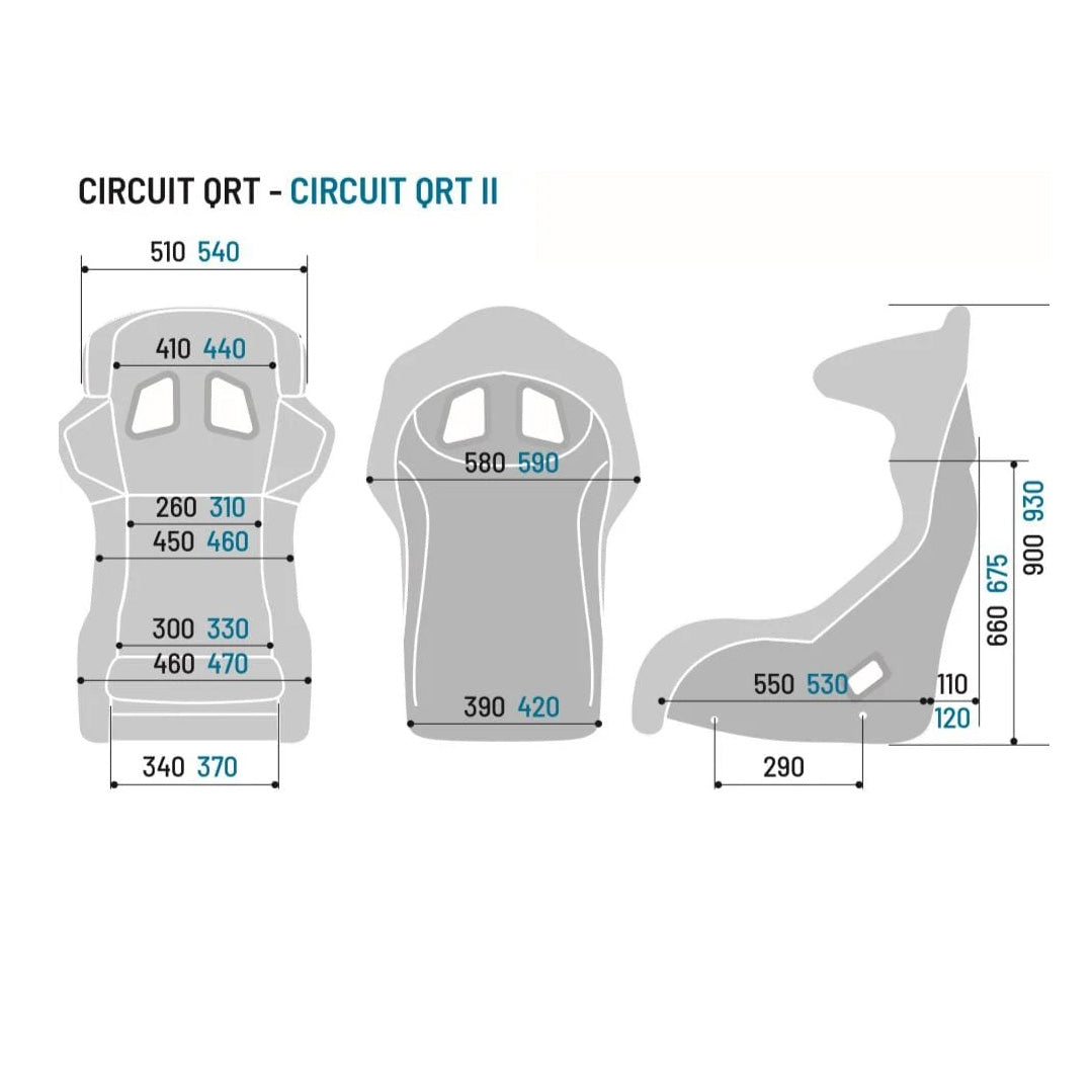 Penkki Sparco CIRCUIT II L QRT