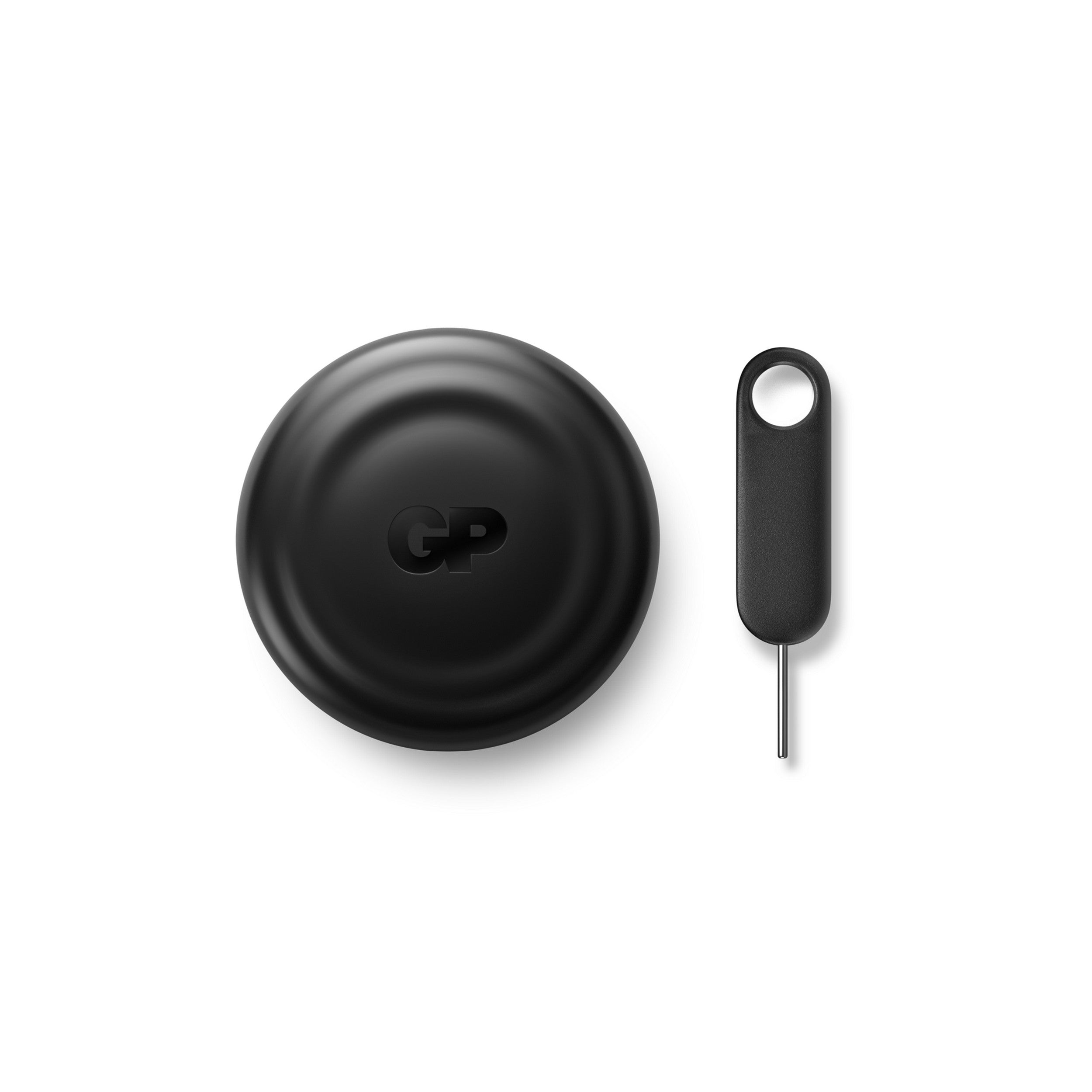 GP eTag Smart Tracker musta