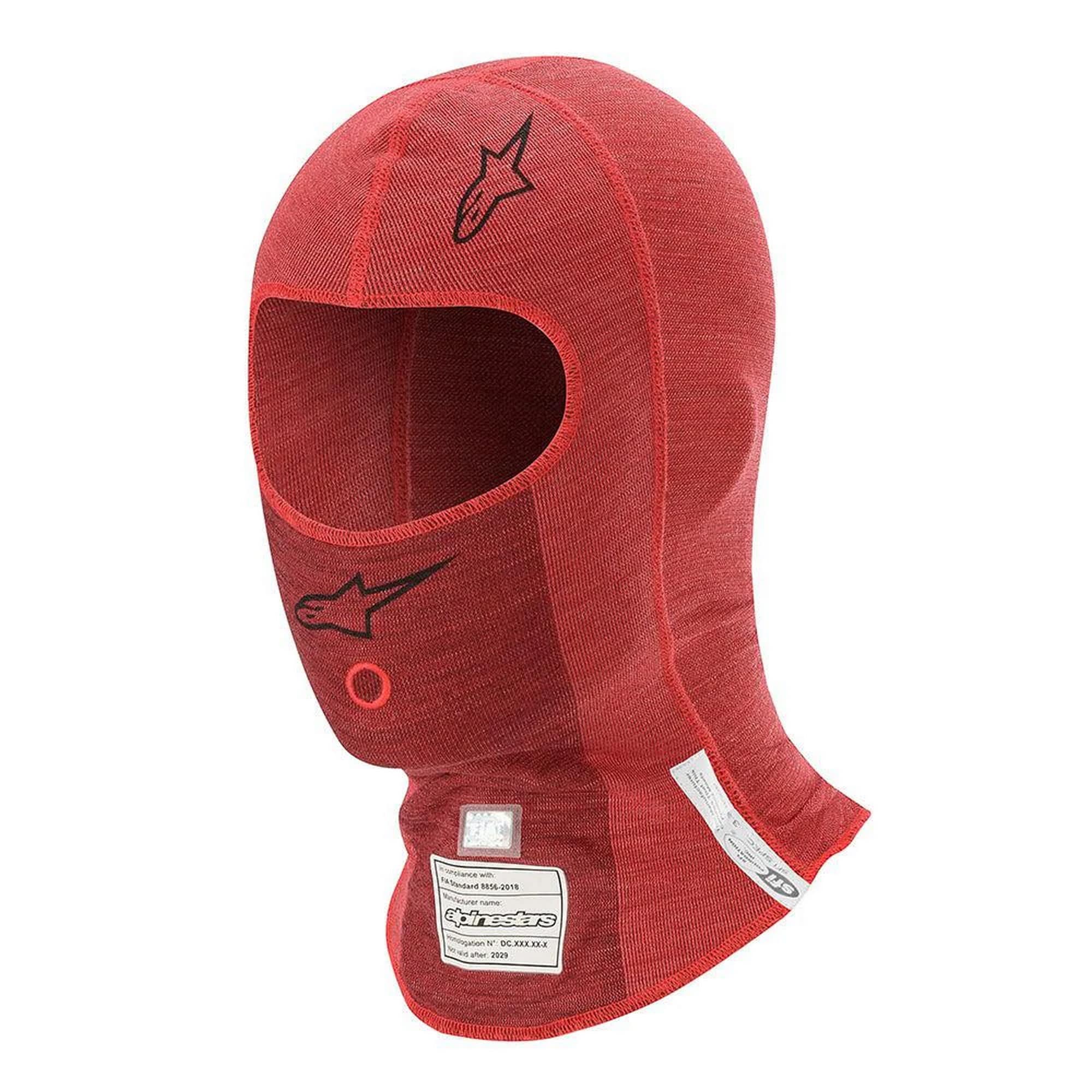 Balaclava alpinestars zx evo punainen