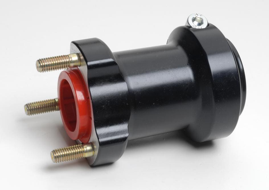 Takanapa 40 mm x 95 mm, musta alumiini