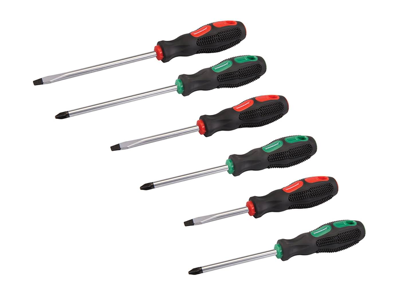 Silverline ruuvimeisselisarja, 6 kpl