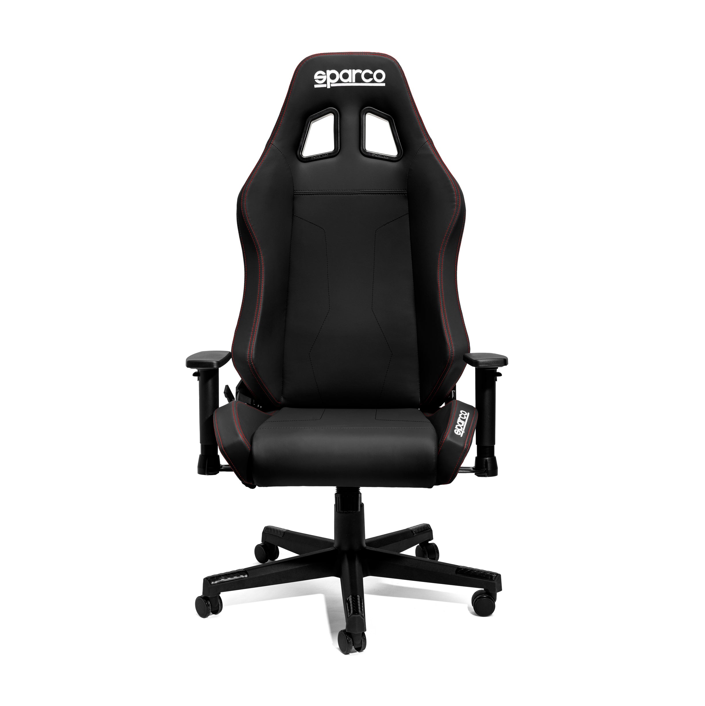 Toimistotuoli/pelituoli Sparco Coach Musta/Punainen