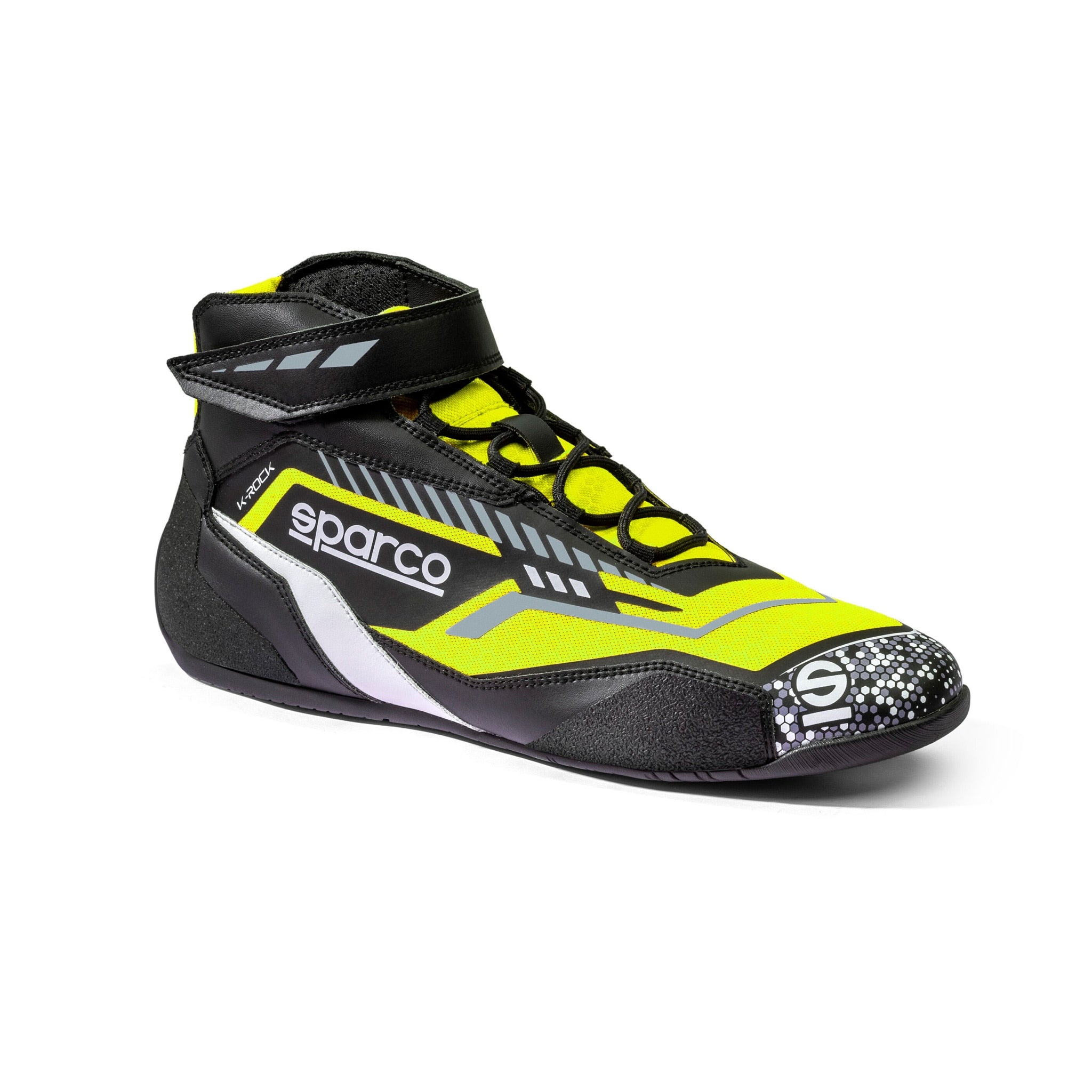 Kengät Sparco K-Rock Musta/Keltainen