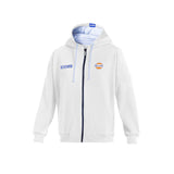 Huppari Sparco Gulf zip Valkoinen
