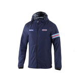 Takki Sparco Windbreaker Martini Racing Sininen