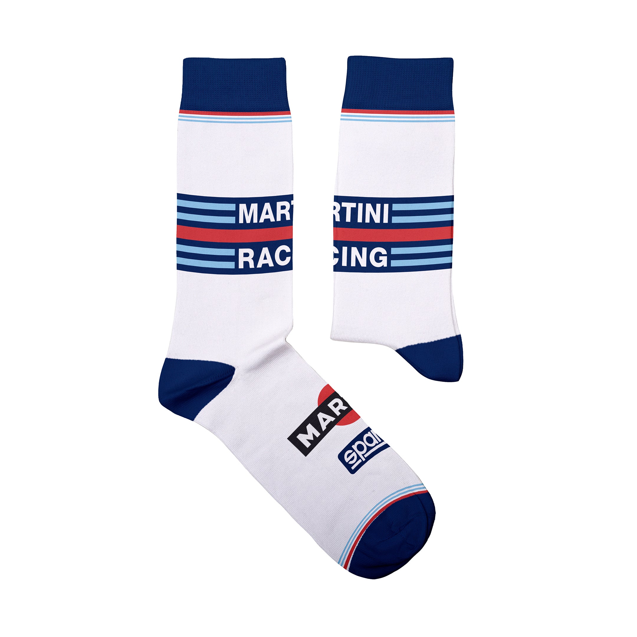 Sukat Sparco Iconic Martini Racing Valkoinen/Sininen