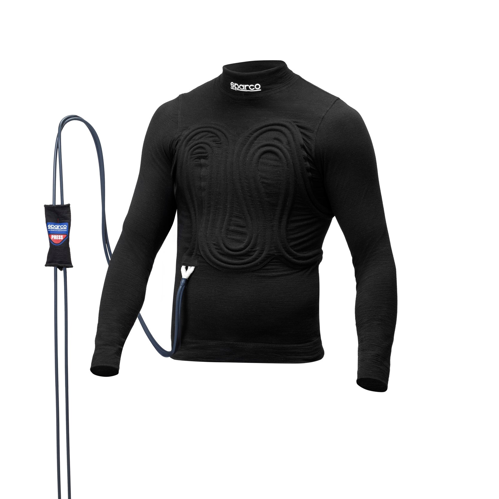 Alusasupaita Sparco Cooling System Front Musta