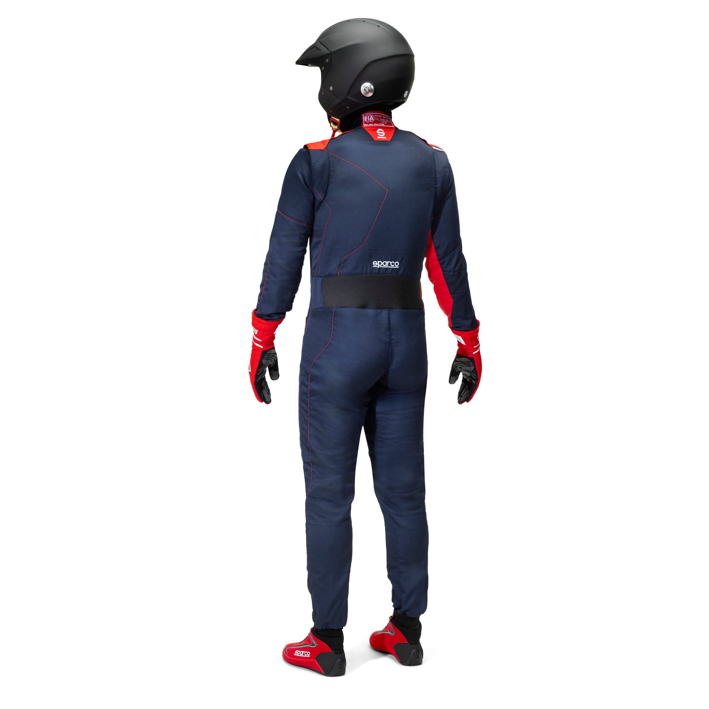 Ajohaalari Sparco ASY Advanced R584 Sininen/Punainen