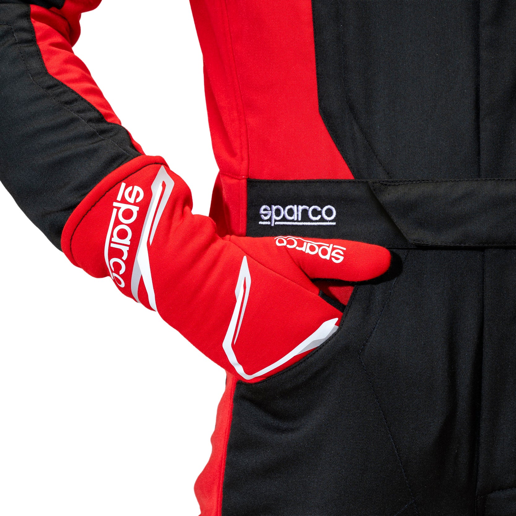 Overall Sparco Sprint Advanced R584 Svart/Röd