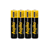 Aqiila Ladattava USB-C Litiumparisto AAA 1.5V 4 kpl pakkaus