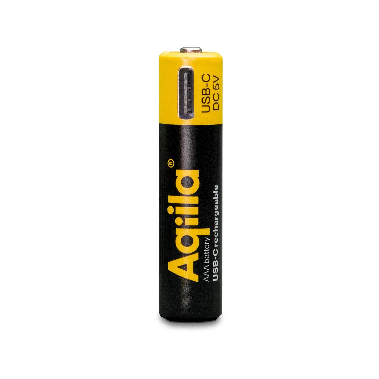 Aqiila Ladattava USB-C Litiumparisto AAA 1.5V 4 kpl pakkaus