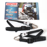 Simpson Racing hybridin kiinnityslenkit turvahihnalla