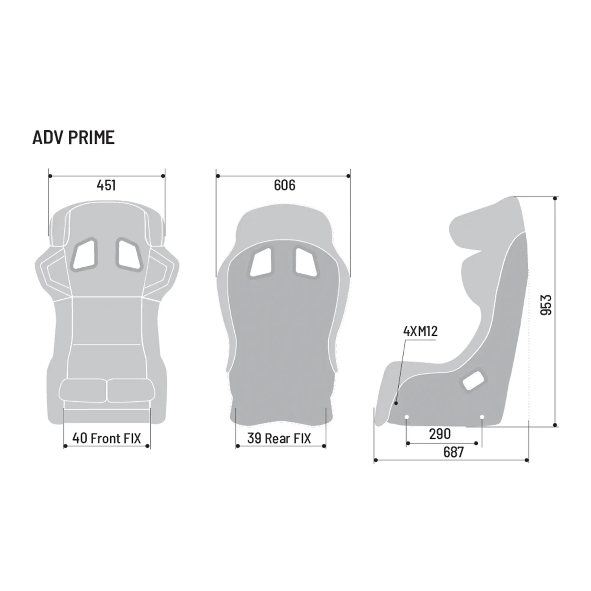 Puheenjohtaja Sparco Adv Prime