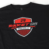 Raket T-paita, musta, lapset XL