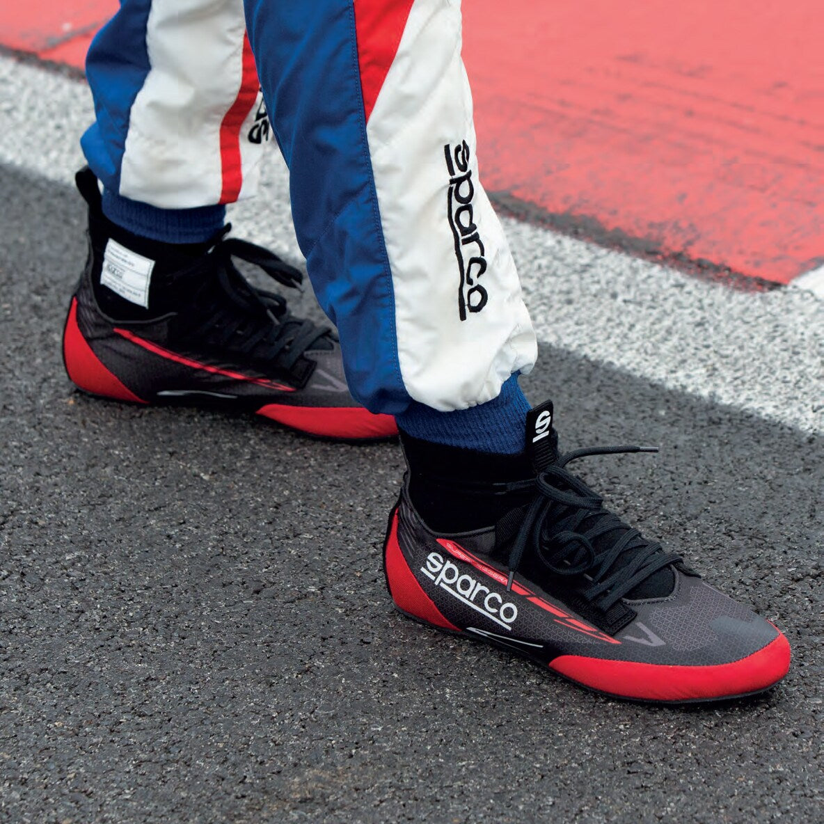 Ajokengät Sparco Superleggera Musta/Punainen