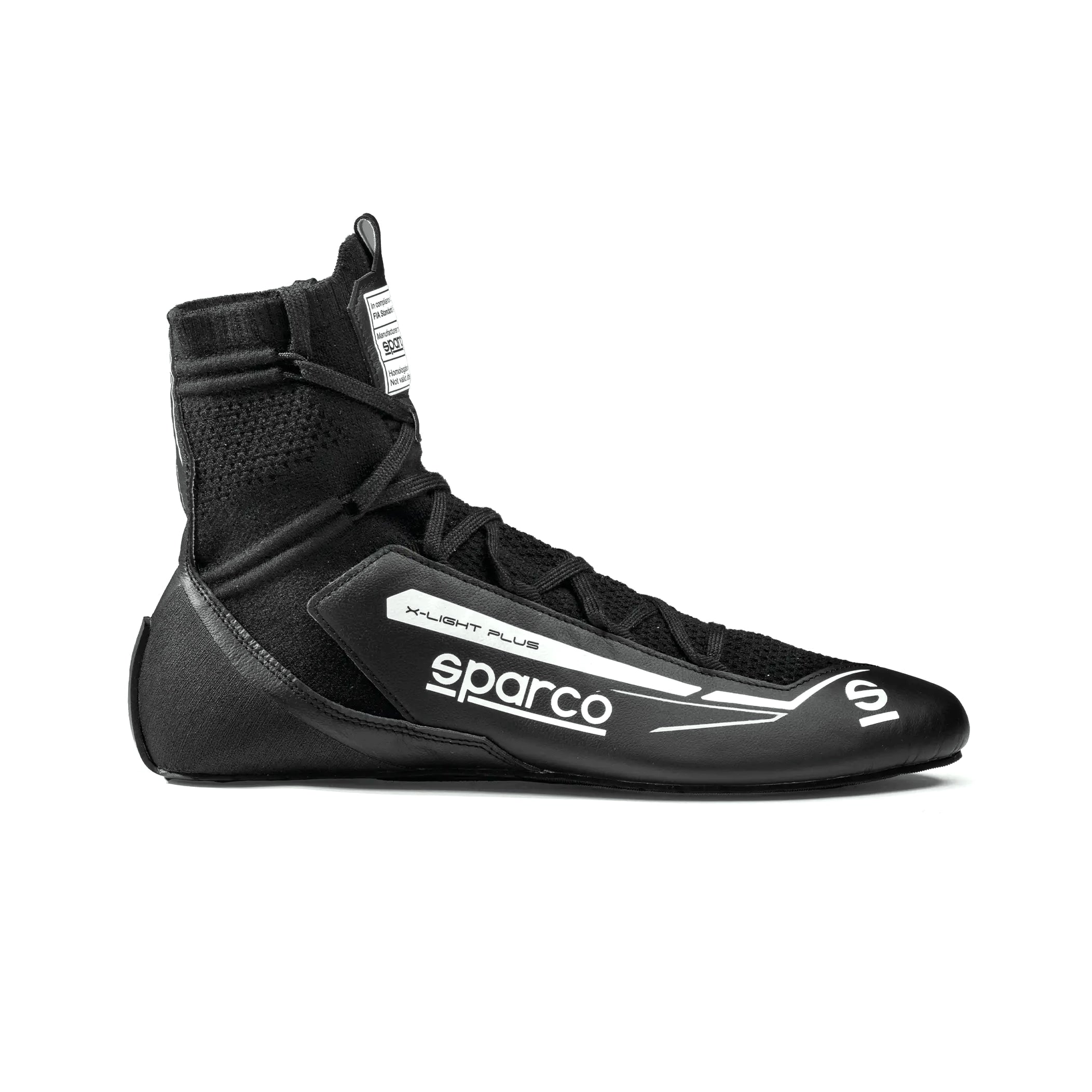 Kengät Sparco X-Light Plus Musta/Valkoinen